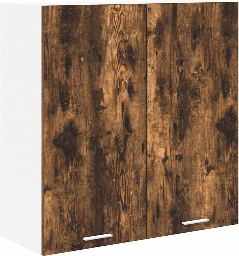 Armadio Pensile vidaXL Riga 80cm Rovere Fumé | Montaggio a Muro