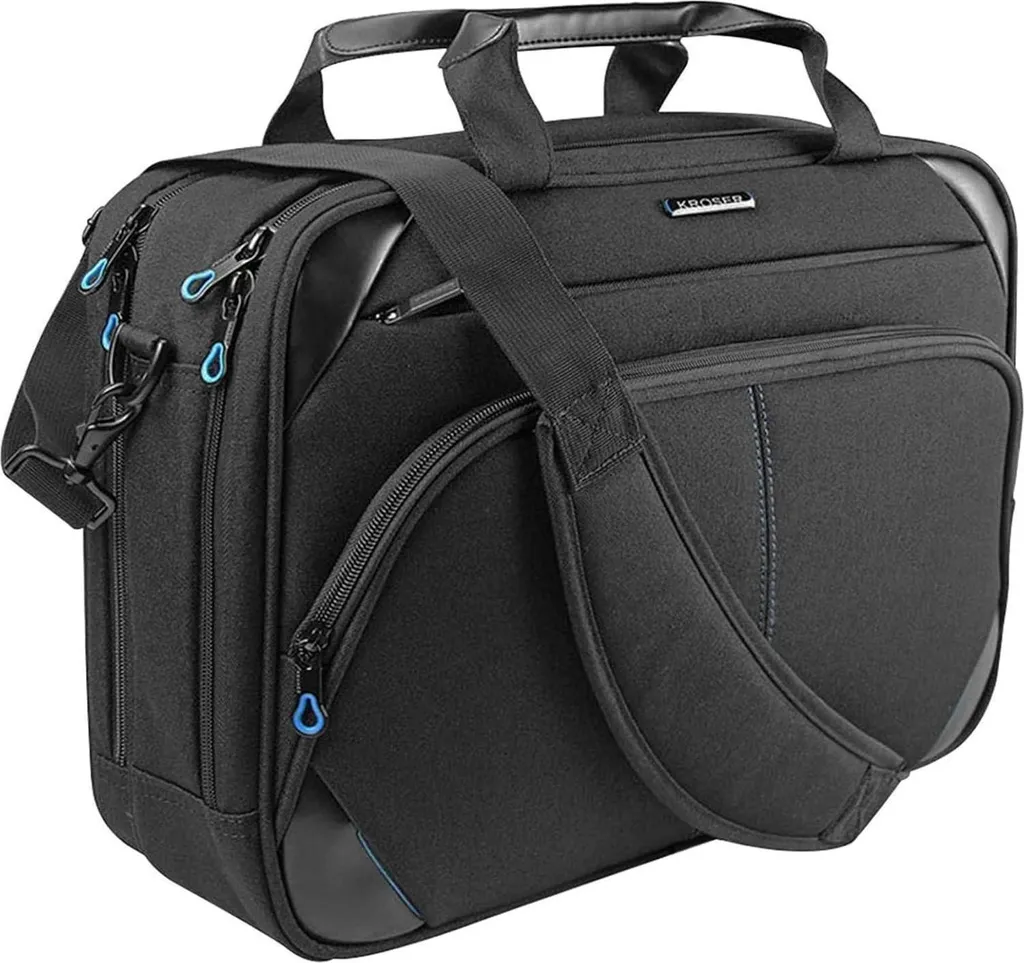 Sac à bandoulière pour ordinateur 15,6 pouces Business RFID Hydrofuge