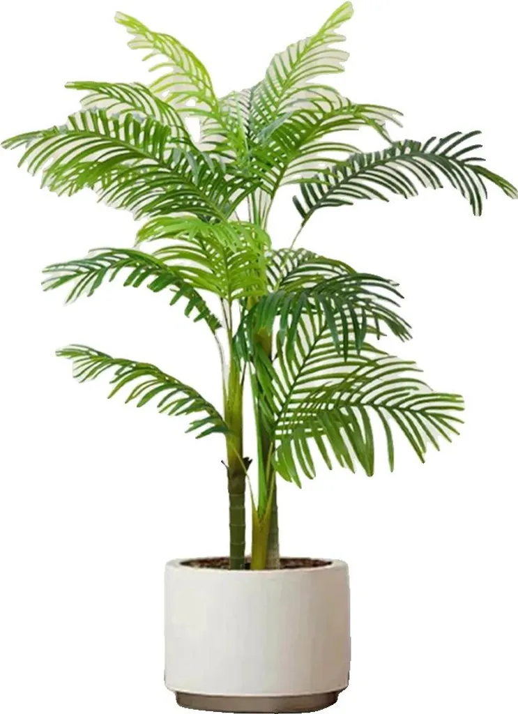 Palmier artificiel 150 cm avec pot 18cm style bonsaï pour intérieur