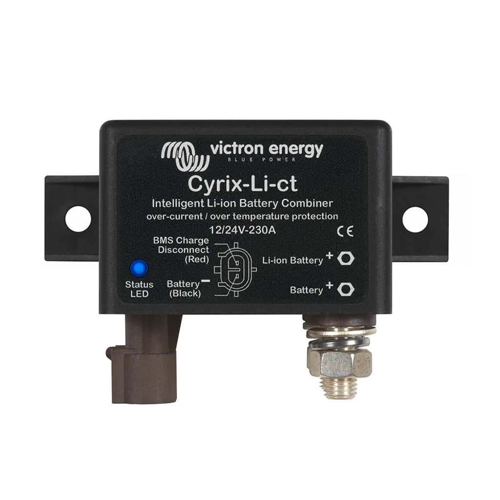 Coupleur de batterie Cyrix-Li-Ct 12/24V 230A pour Van et Camping-car