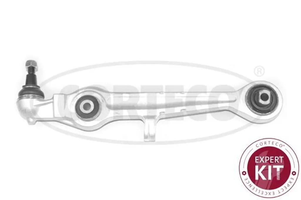 Triangle de suspension Corteco 49398613 en alliage renforcé pour Audi VW