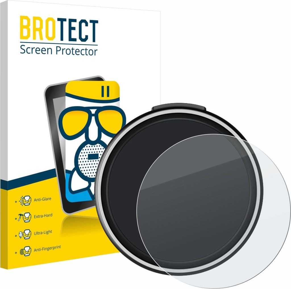 BROTECT Entspiegelungs Schutzglas für OOONO CO-Driver NO2 Plus Schutzfolie Panzer Folie Glas Display Schutz matt
