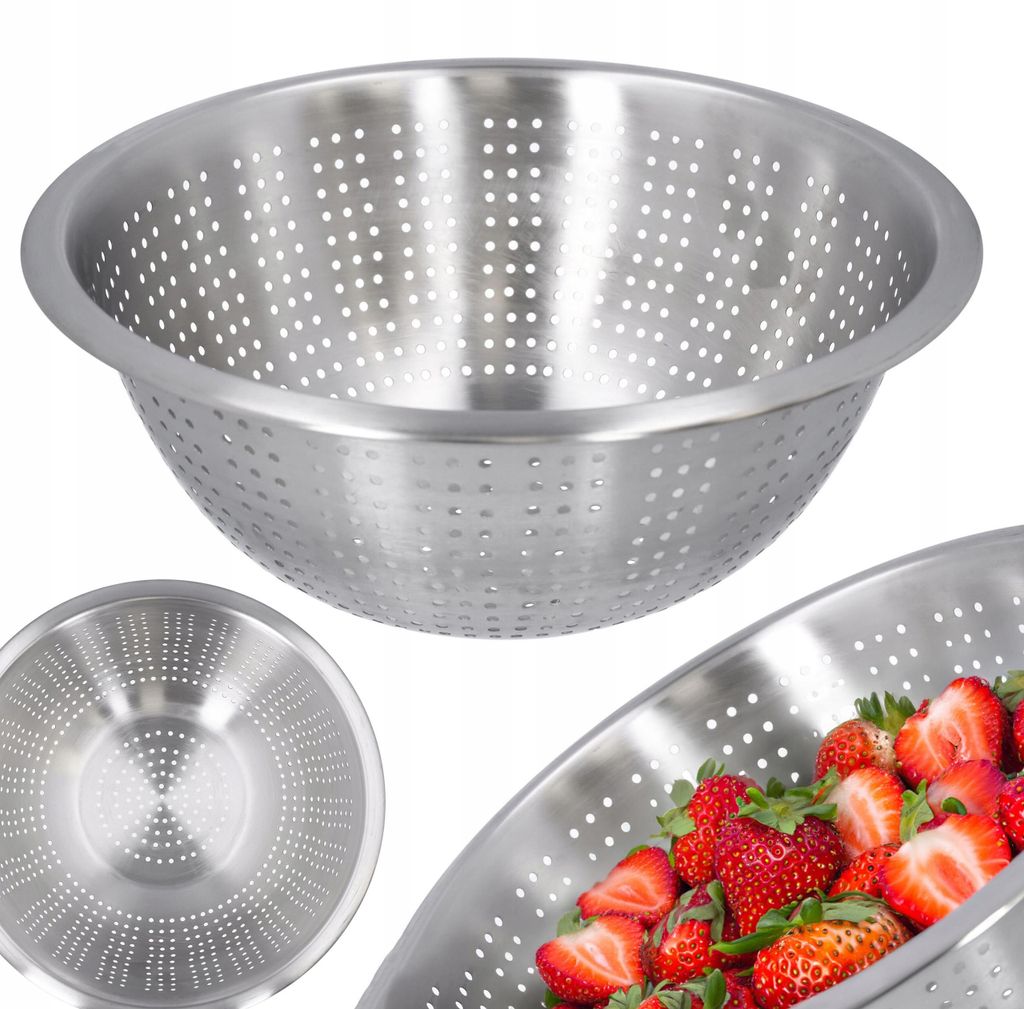 Cedzak druszlak sitko kuchenne stalowe 28 cm Zdjęcie produktu 