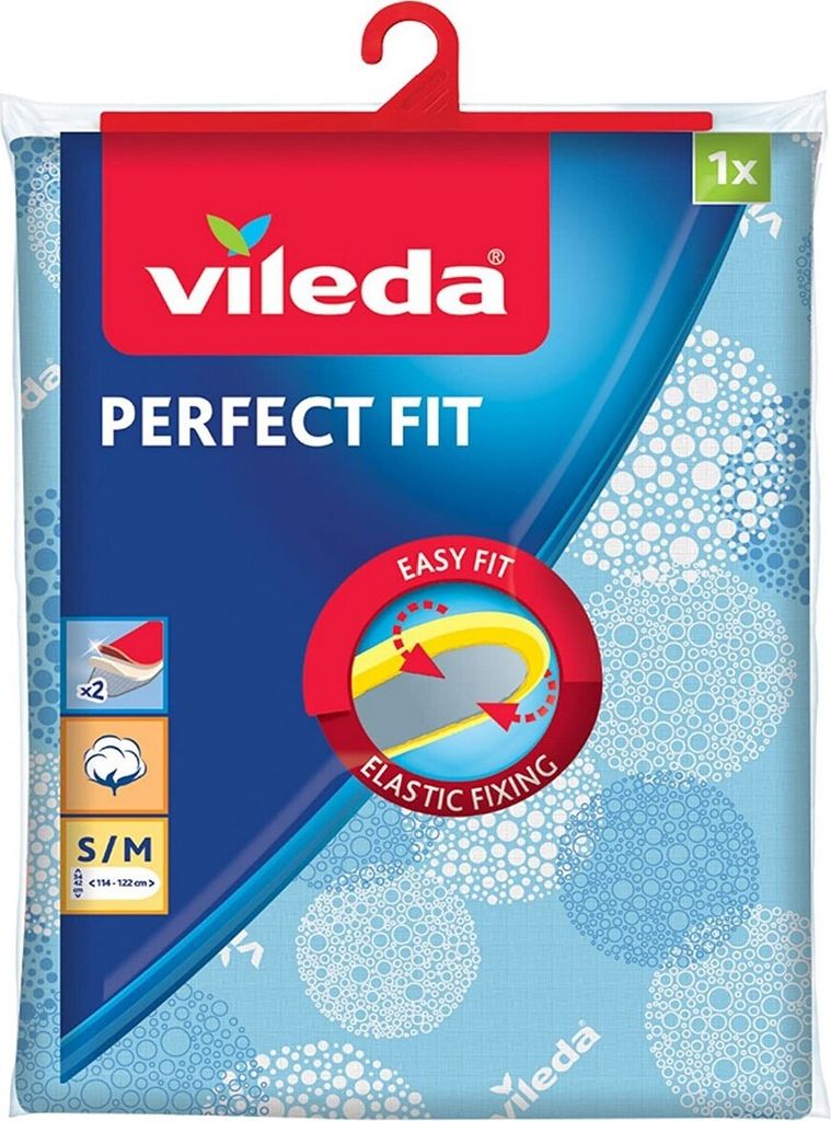 VILEDA Bügeltischbezug Perfect Fit für 114-122x34-42cm Produktbild 