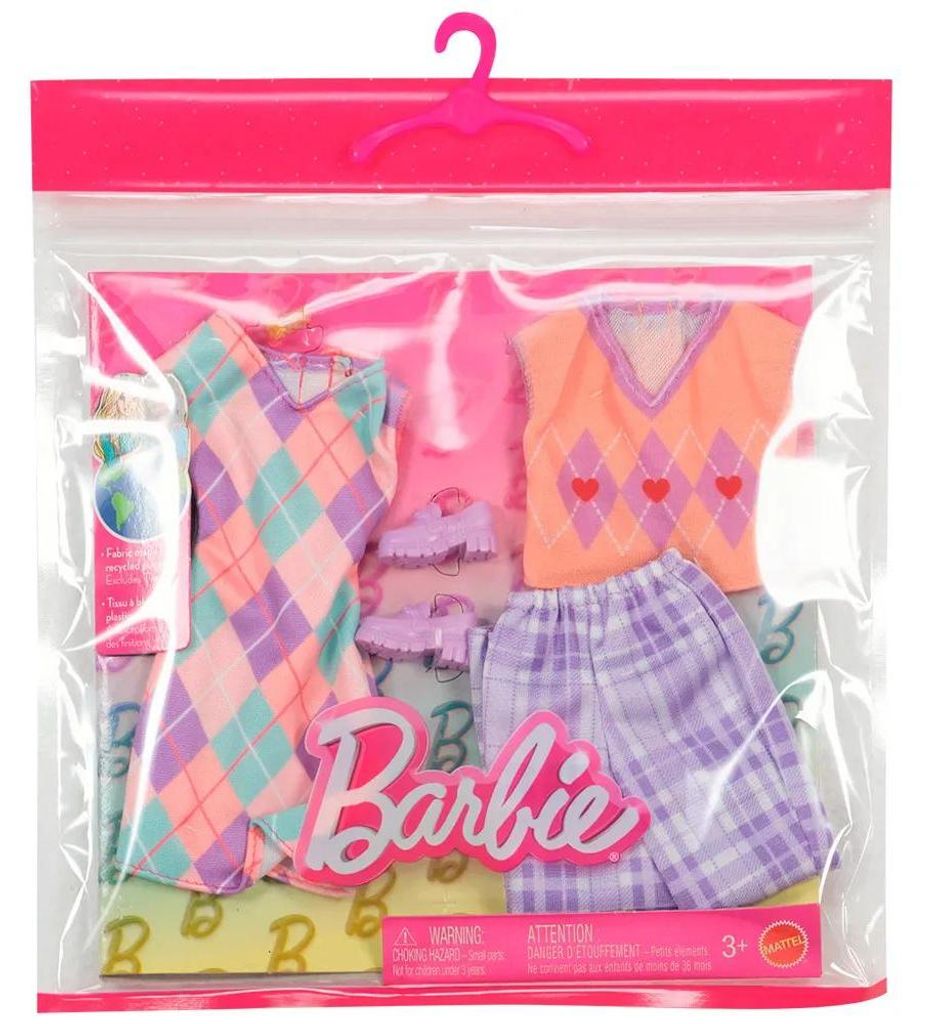 Barbie Fashions, 3 Jahr(e), 200 mm, 20 g, Mehrfarbig Produktbild 