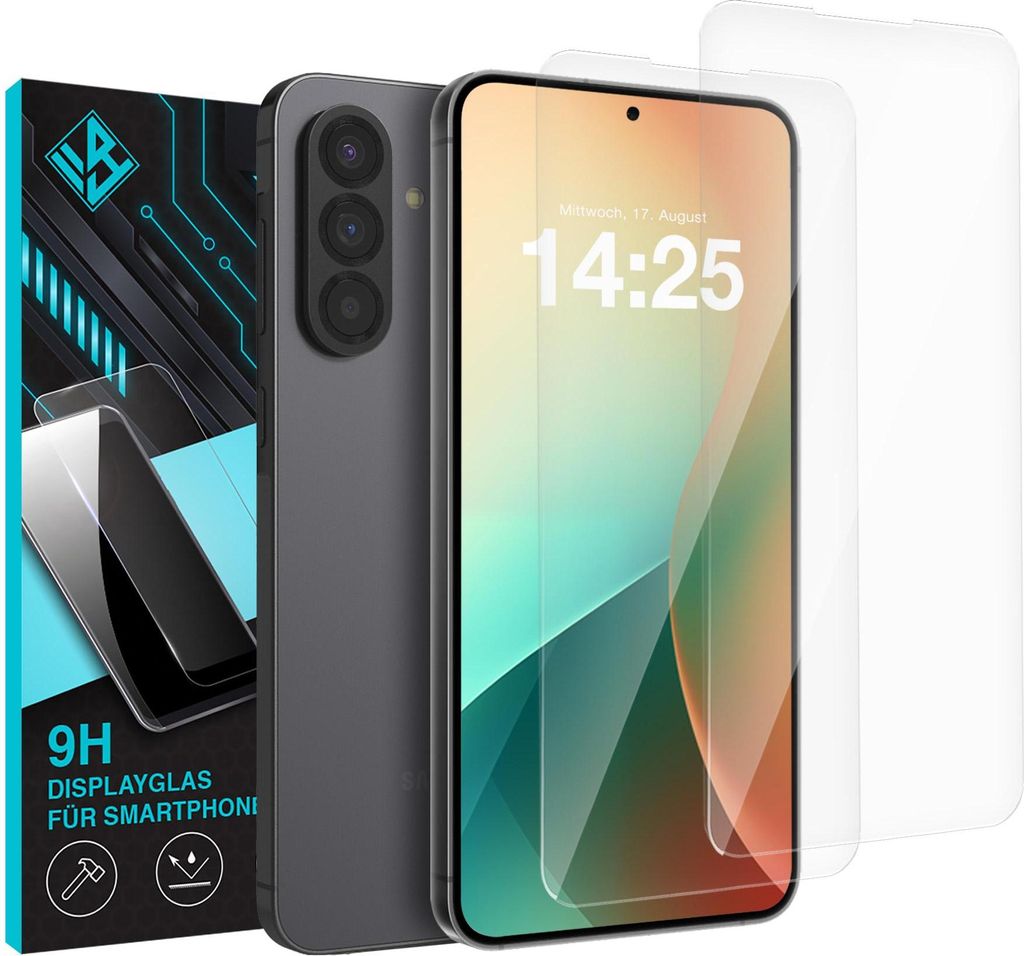 2x 9H Schutzglas Displayschutzfolie für Samsung Galaxy A57 Produktbild 