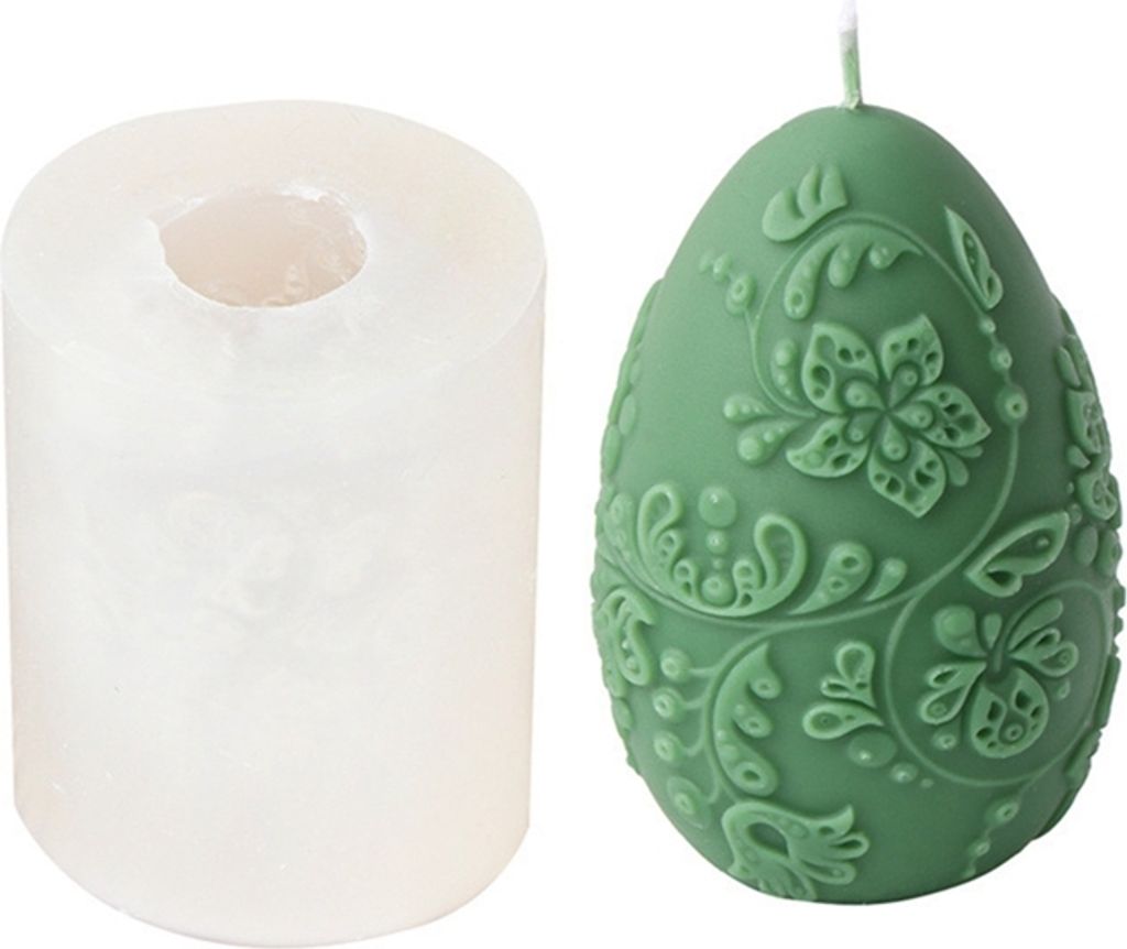 2 Stampi In Silicone Per Cioccolato Pasquale - Forme Di Uova, Coniglio E Cesto - Kit Con 2 Contagocce E 100 Fogli Di Carta D'Oro - Stampo Riutilizzabile Per Dolci Fai Da Te