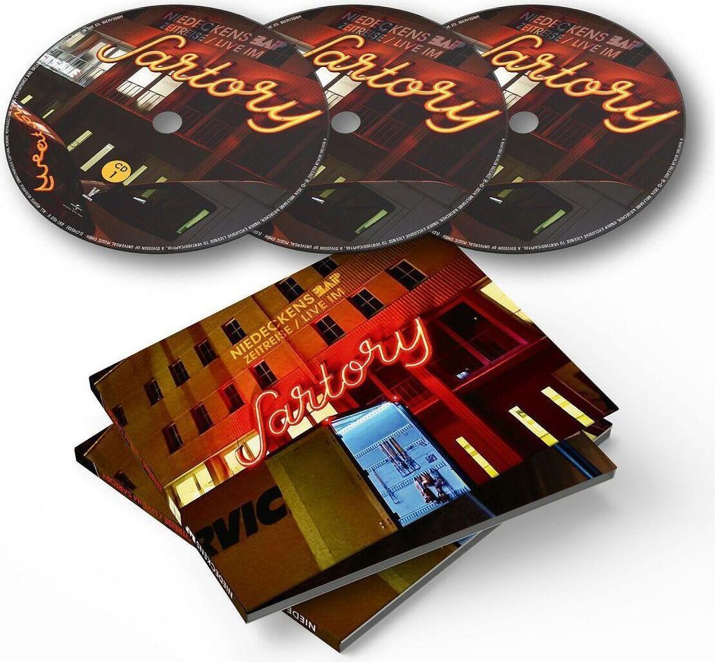 Zeitreise/ Live im Sartory (3CD)