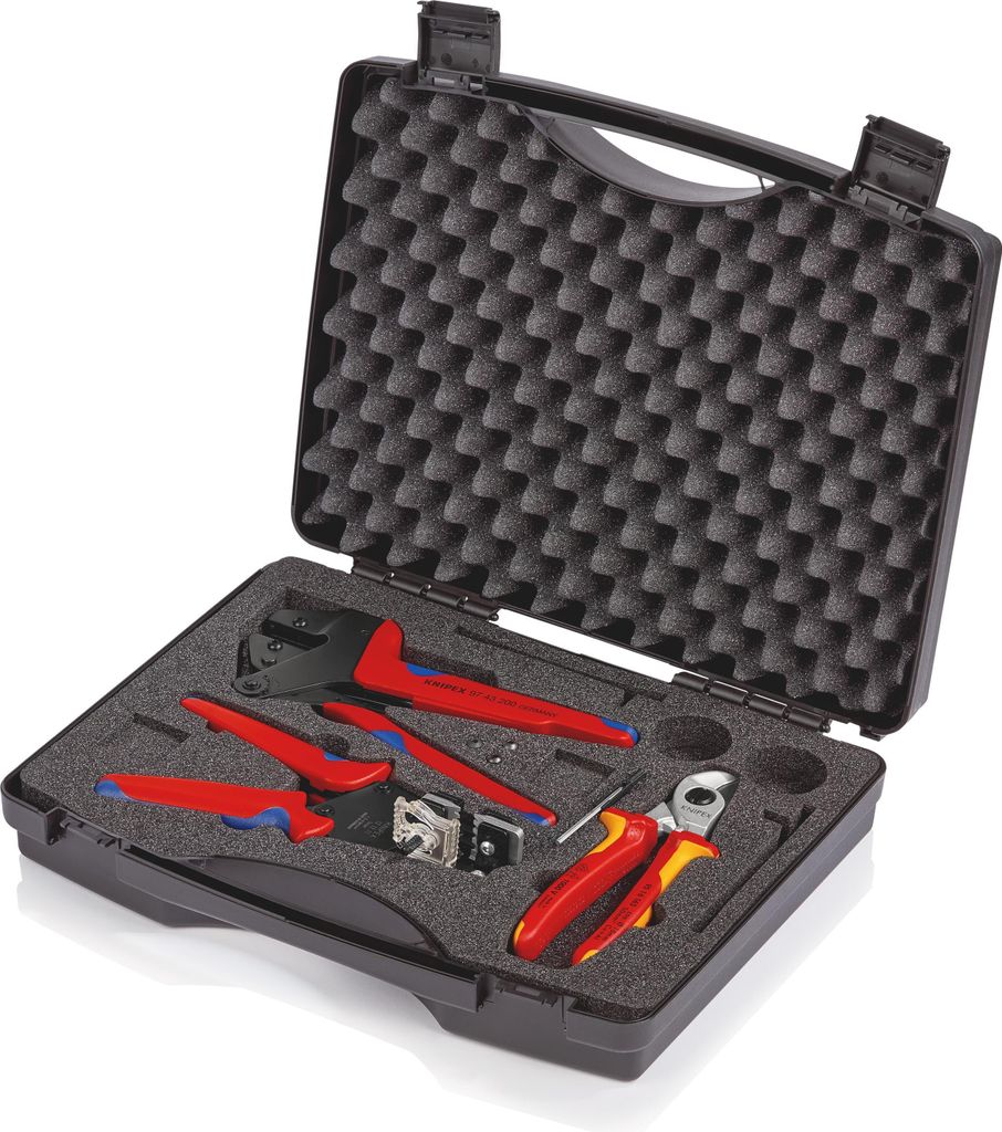Knipex 97 91 01, Blau, Rot, Gelb, 280 mm, 80 mm, 1,96 kg, 3 Produktbild 