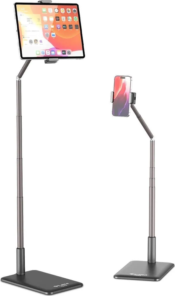 Supporto Tablet Pavimento per Showroom e Ufficio: iPad Pro 12.9 360°