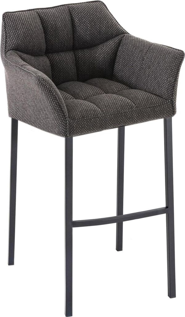 Barhocker mit Stoffpolsterung – Eleganter Sitz – Optimaler Sitzkomfort