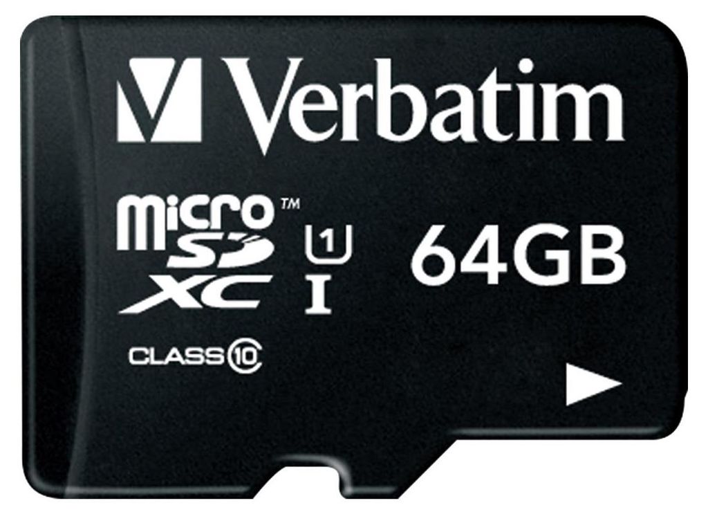 Verbatim 44084 Verbatim microSDXC 64GB Klasse 10 UHS-I Productafbeelding 