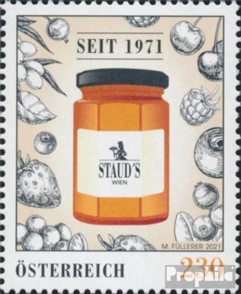 Briefmarken Österreich 2021 Mi 3579 (kompl.Ausg.) gestempelt Feinkostunternehmen