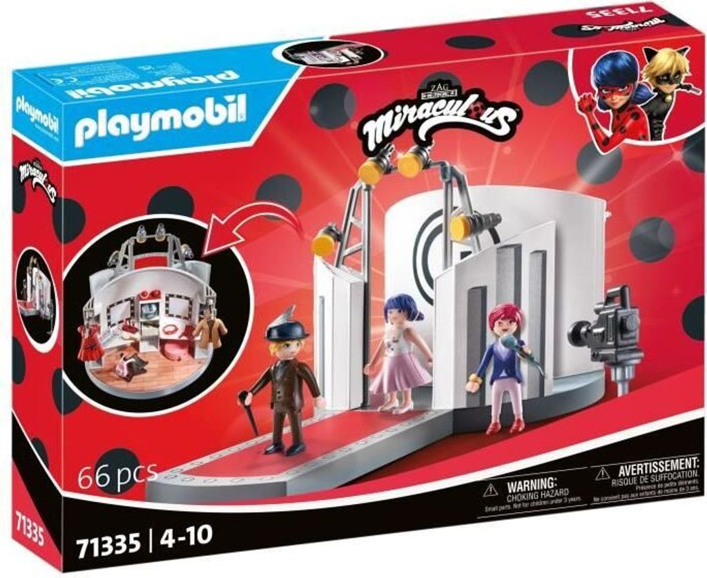 PLAYMOBIL Miraculous Modenschau in Paris, Spielset, 4+ Jahre