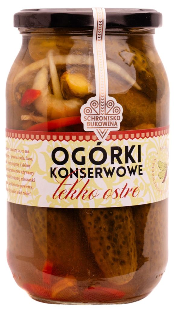Cornichons légèrement relevés au piment Image du produit 