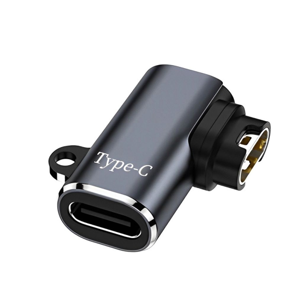 Typ-C Ladekabel Adapter Für Garmin Fenix 5 5S 5X Plus 6 6X 6X Pro 7 7S Vivoactive 3 Venu/Venu2/Venu3 / Garmin Vivoactive 3/4/5/3s Seitliche Biegung