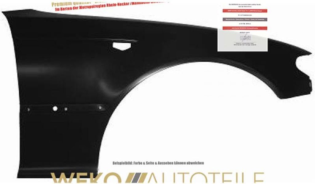 Diederichs Kotflügel li. BMW E46, 03-07 Coupe/Cabrio