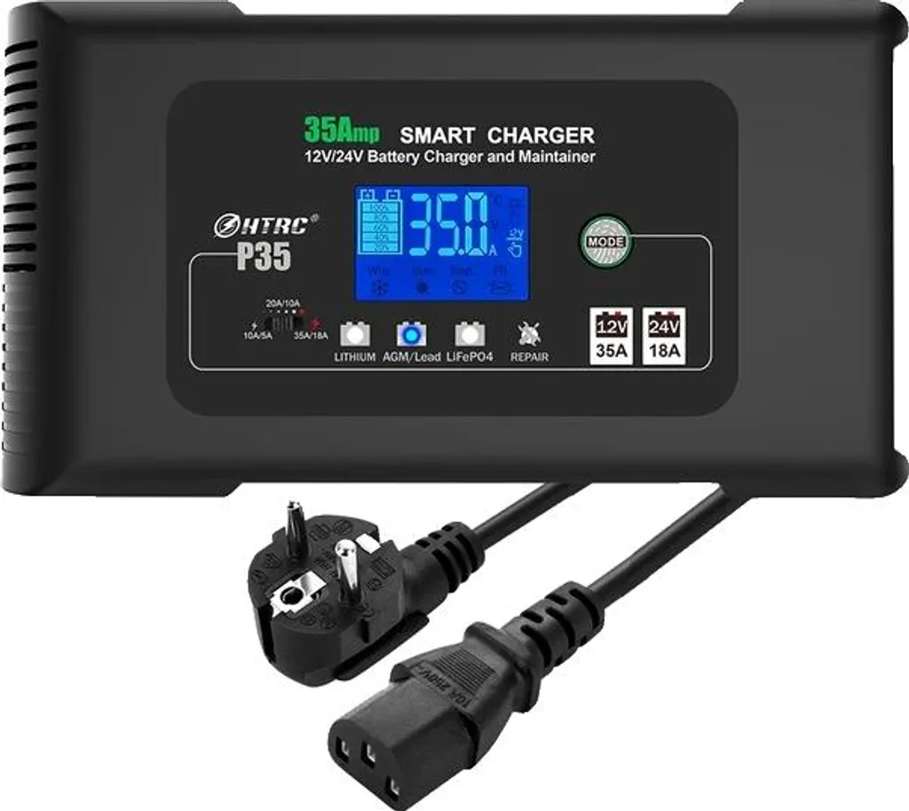 Chargeur de batterie pour hivernage et maintien de charge automatique
