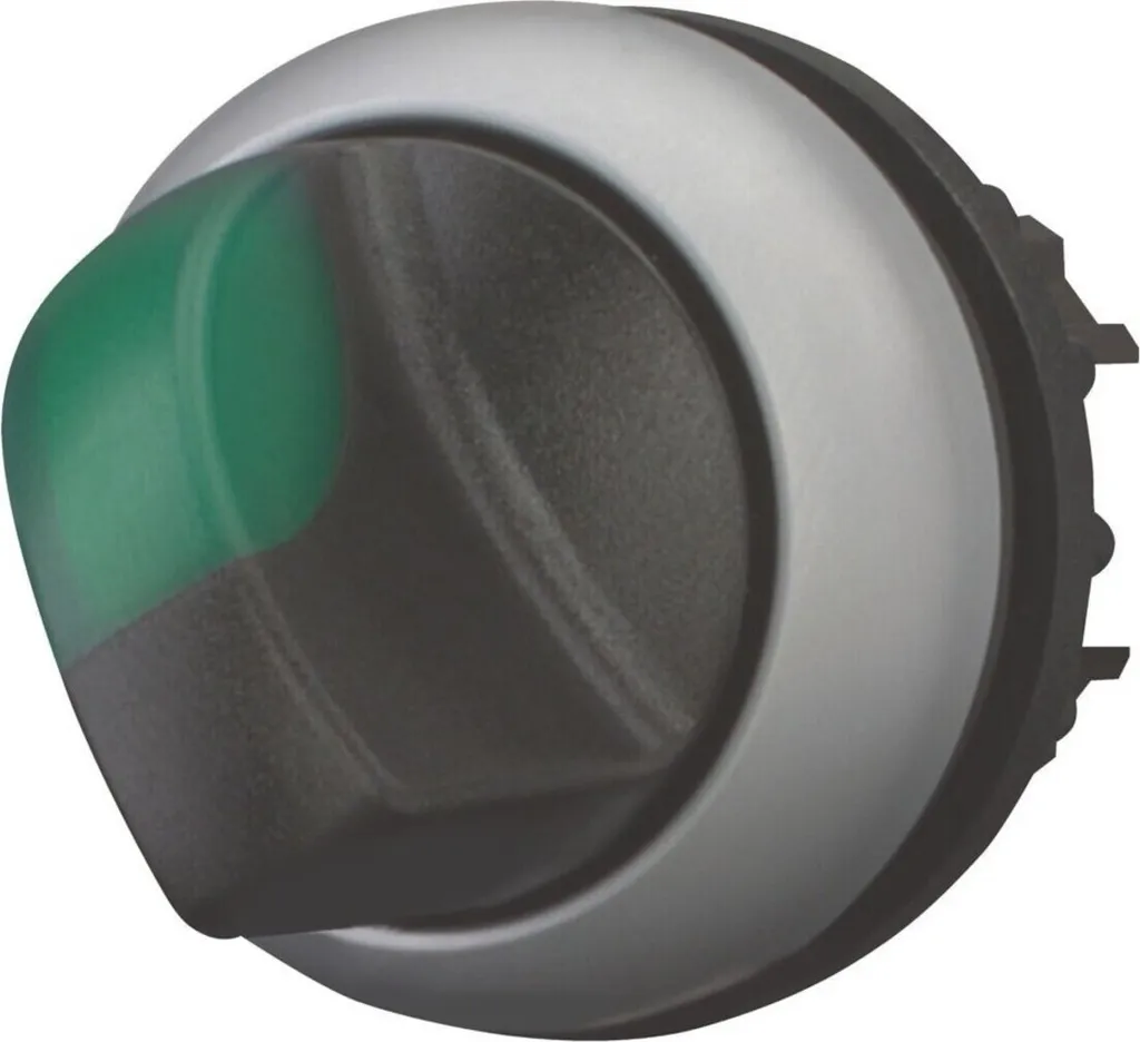 Eaton 284395 Interruttore Rotante M22-WLKV-G - Selettore 2 Posizioni Nero