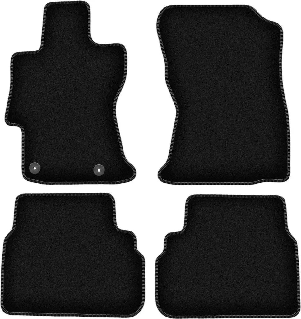 Tappetini Subaru XV II 2019- Velluto Nero Premium | Set 4 Pezzi Su Misura