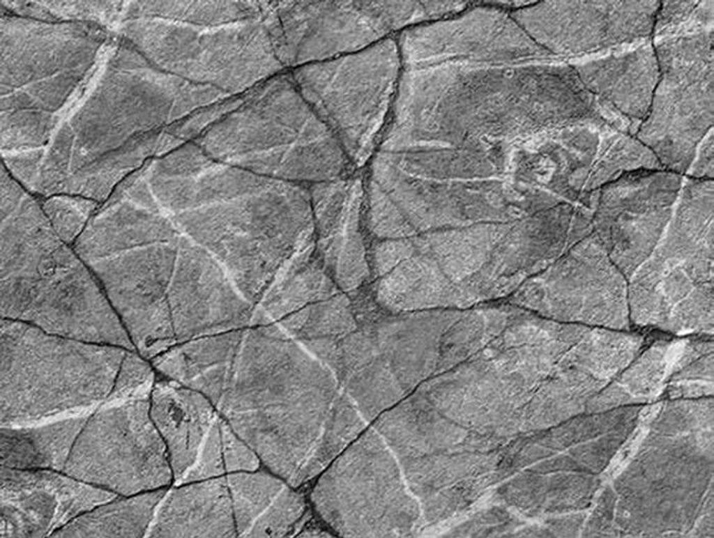 PVC Wachstuch Tischdecke EISKRISTALL - Anthrazit Grau, Abwaschbar 100x180cm