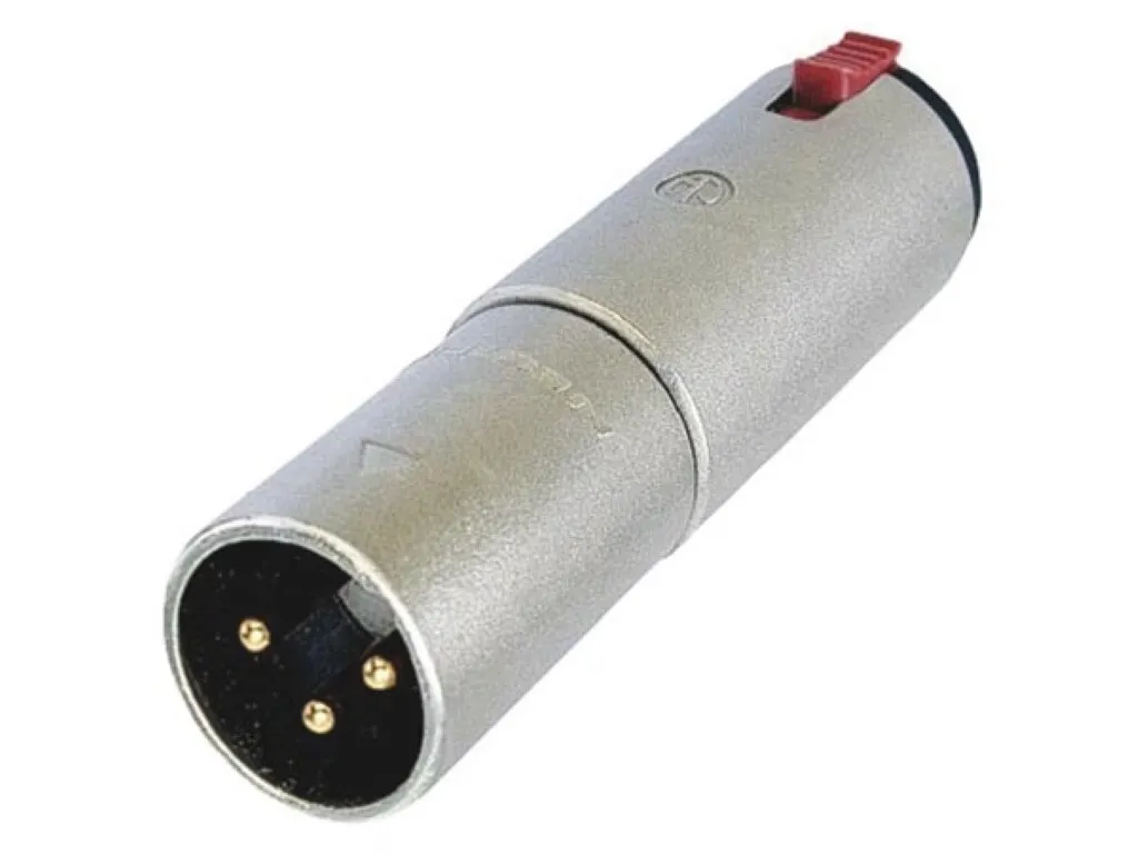 Neutrik NA3MJ Adattatore Professionale XLR-Jack Stereo 6.3mm