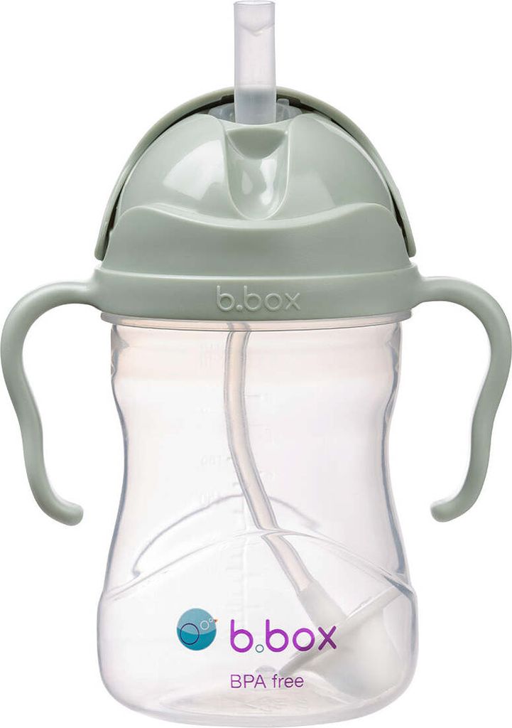 Sage beschwerte Strohhalmflasche, B.box Produktbild 