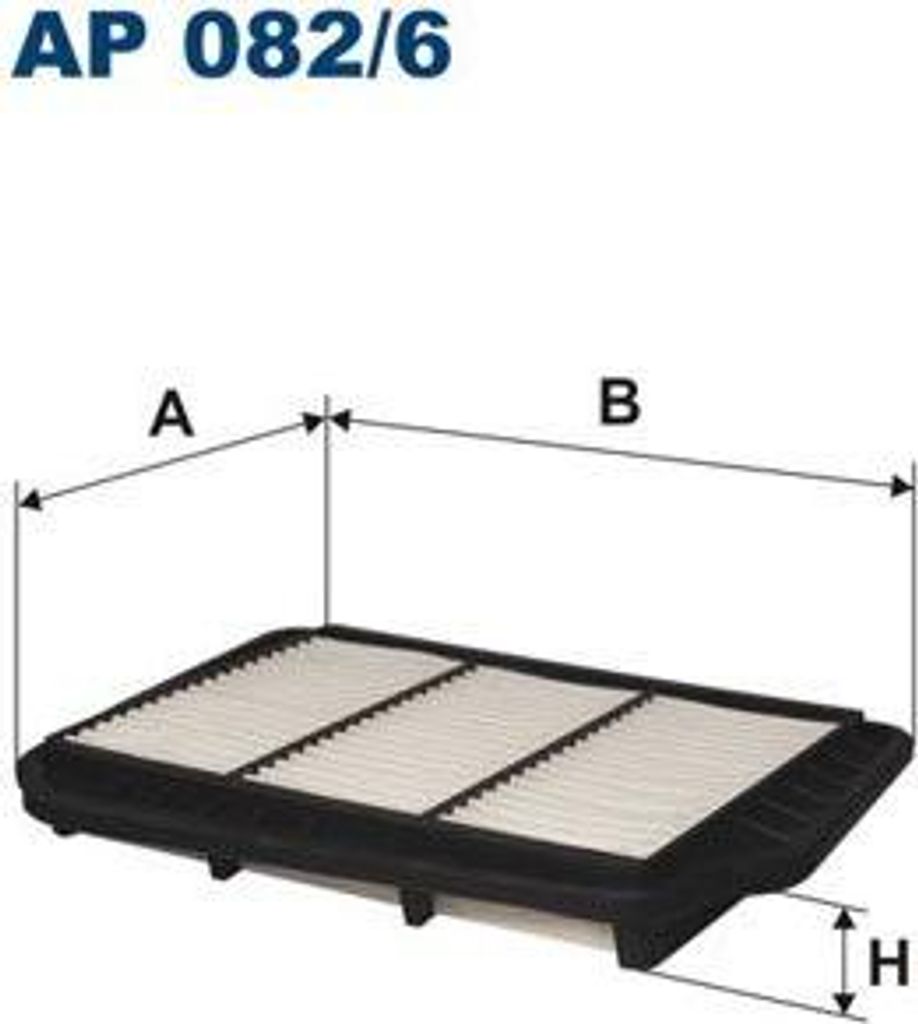 FILTRON AP 082/6 Luftfilter OE 42390442 kompatibel mit Lacetti, Nubira