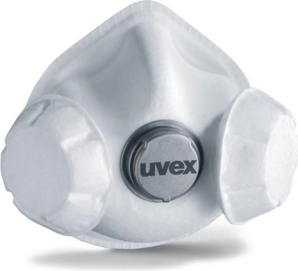 Masque anti-poussière FFP3 avec valve respiratoire uvex silv-Air 7333