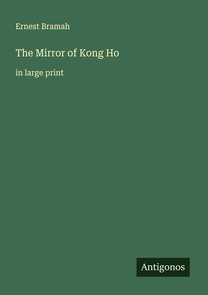 The Mirror of Kong Ho