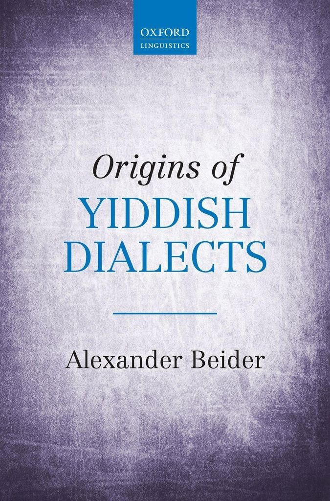 Origins Of Yiddish Dialects C