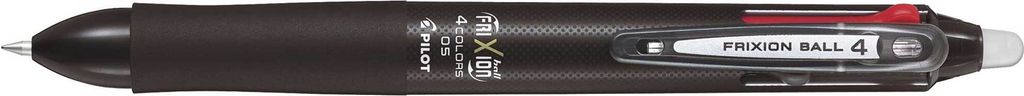 Pilot LKFB-80EF-B-E Rollerball FriXion 4 - nero, penna Immagine del prodotto 