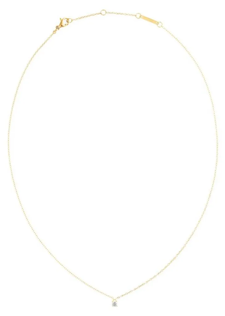 Collier en maille fine plaqué or Mirelle : un bijou chic et délicat