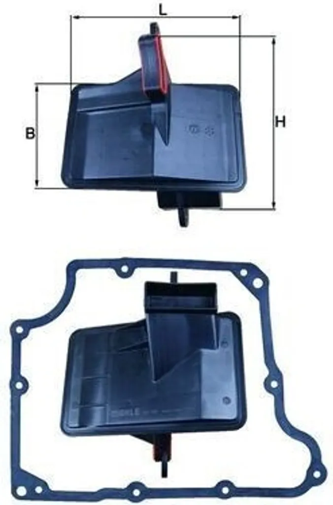 Kit entretien boîte automatique OPEL ZAFIRA B - Filtre MAHLE HX 166D