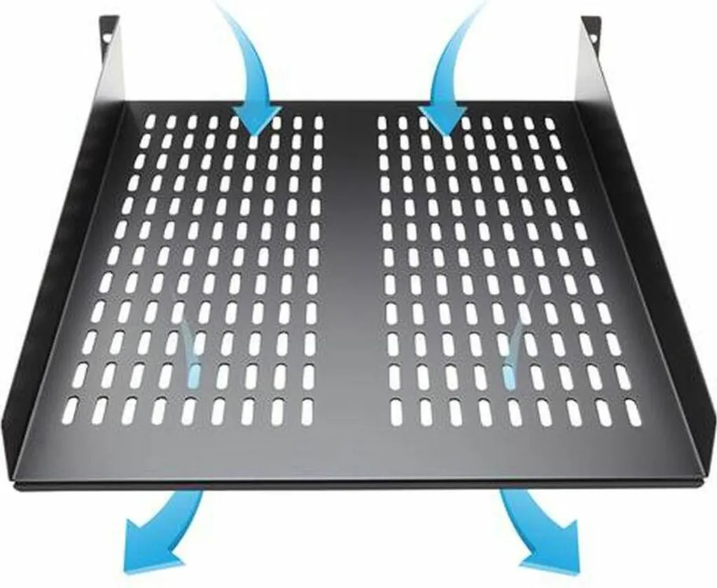 Évitez la Surchauffe : Étagère Ventilée CABSHELF22V pour Rack 19" - 2