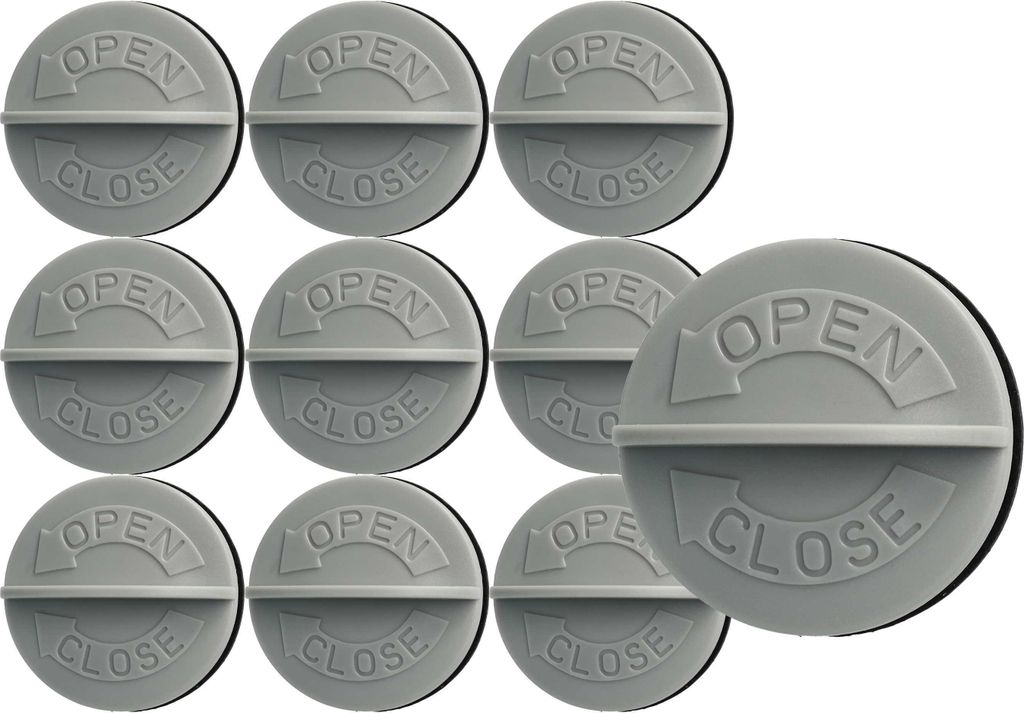 vhbw 10x Patronenfilter Verschlussschraube kompatibel mit Kärcher SE 4001 Waschsauger, SE 4002, SE 4001, NT 48/1 TE Professional Staubsauger Grau ...