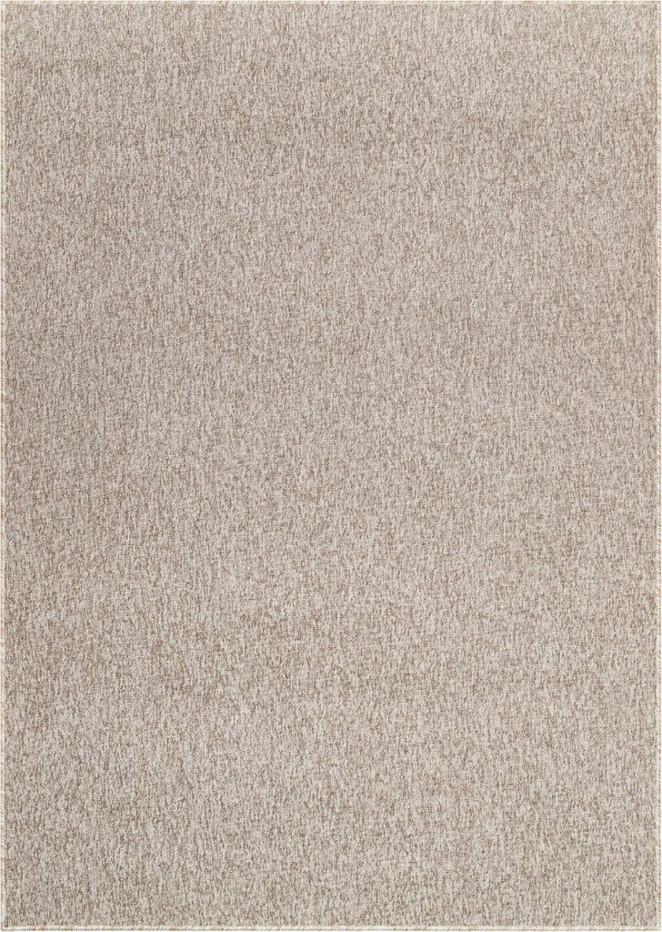 Tapiso Teppich NIZZA Melange Silber Einfarbig  300 x 400 cm Produktbild 