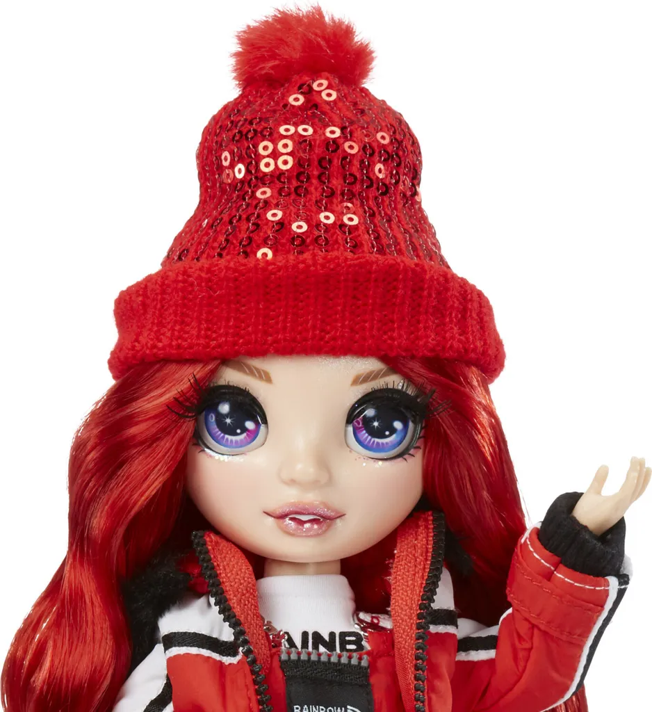 Poupée Rainbow High Ruby Anderson Hiver : Jouet Robuste et Multi-Accessoires - 2