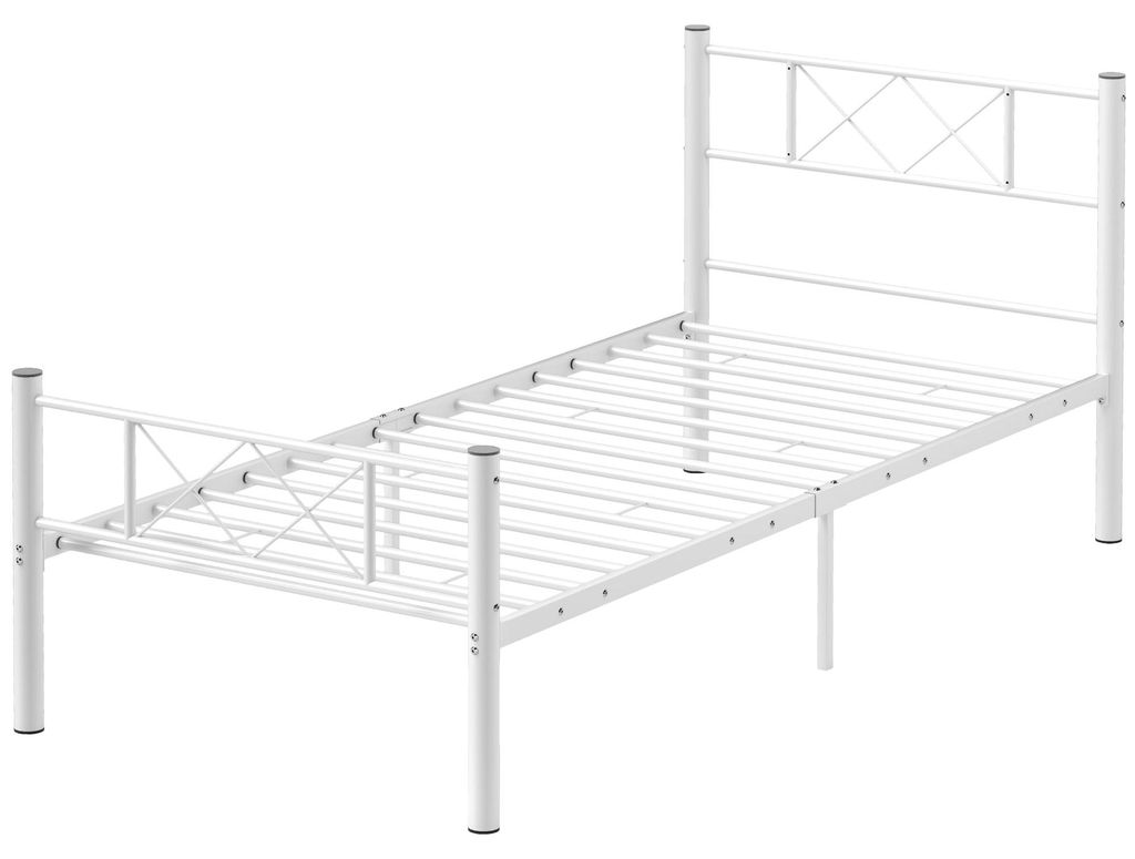 HOMCOM Rám postele pre matrac 200 x 90 cm, výška rámu 88 Obrázok produktu 