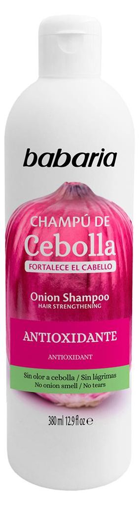 Babaria, Shampoo voor het haar met ui, antioxidant en Productafbeelding 