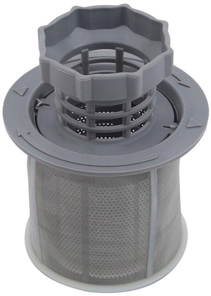 Drei-Stück-Set für Haushalts-Spülmaschinenfilter - 135 x 80 mm - Mikro, Grob, Fein - für Spülmaschinensatz Exxcel, Logixx, Classixx