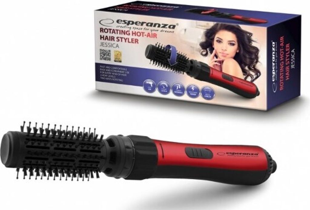 Esperanza EBL008 vlasový stylingový nástroj Teplovzdušná Obrázok produktu 3