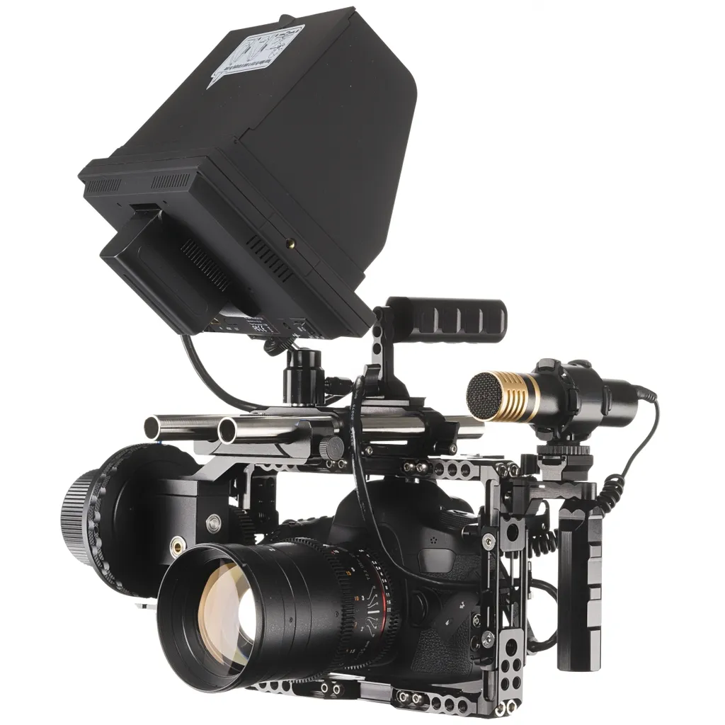 Cage Caméra pour Vlogging et Cinéma - Aptaris Frame avec Support Micro - 13