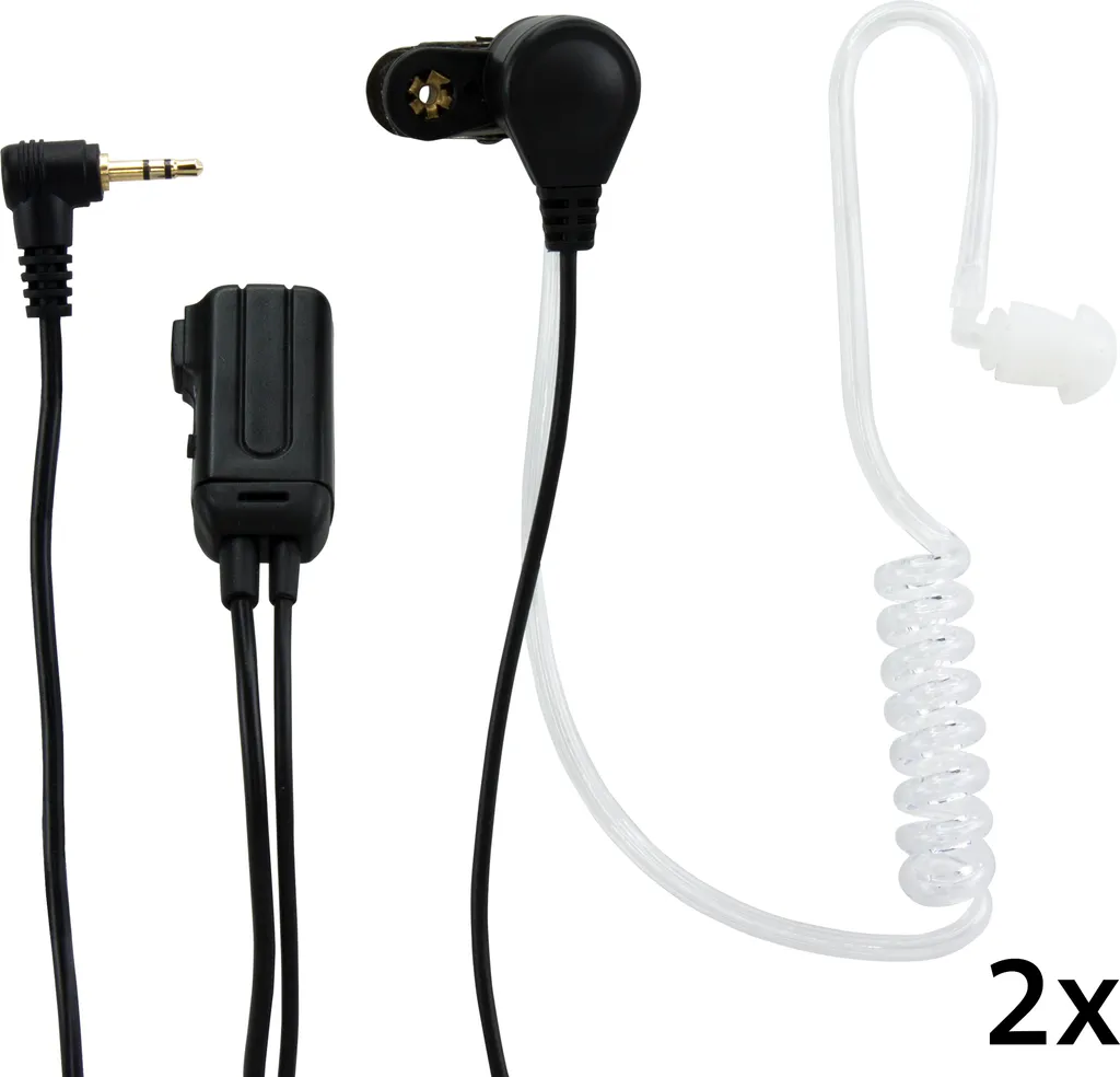 Écouteur Radio avec Commutateur VOX/PTT - Micro Flexible Haute Clarté