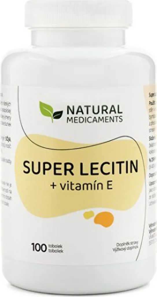 Super Lécithine de Soja + Vitamine E - 100 Gélules de Qualité Supérieure