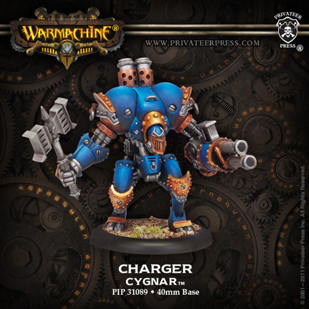 Cygnar Charger Light Warjack Box (plastic)