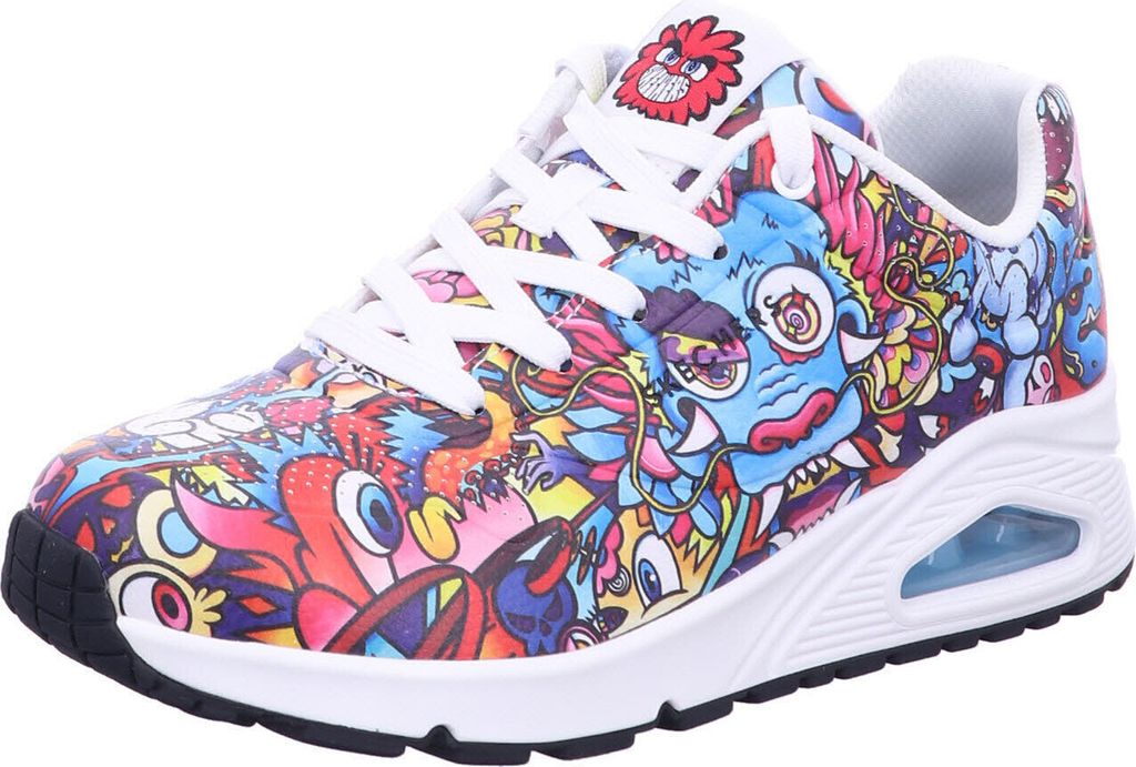 Skechers Damen Sneaker, rot(rot), Gr. 38 Produktbild 
