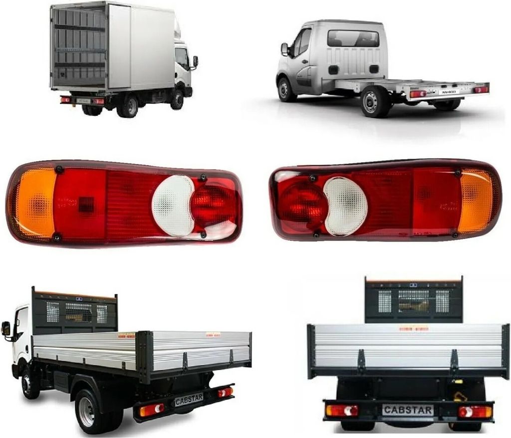 2x Feu arrière Feu arrière gauche + droit Pour Nissan Image du produit 