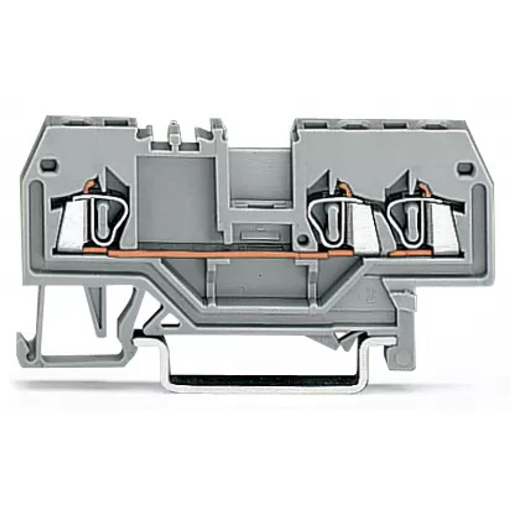 WAGO Durchgangsklemme 3-Leiter 279-681 grau Produktbild 