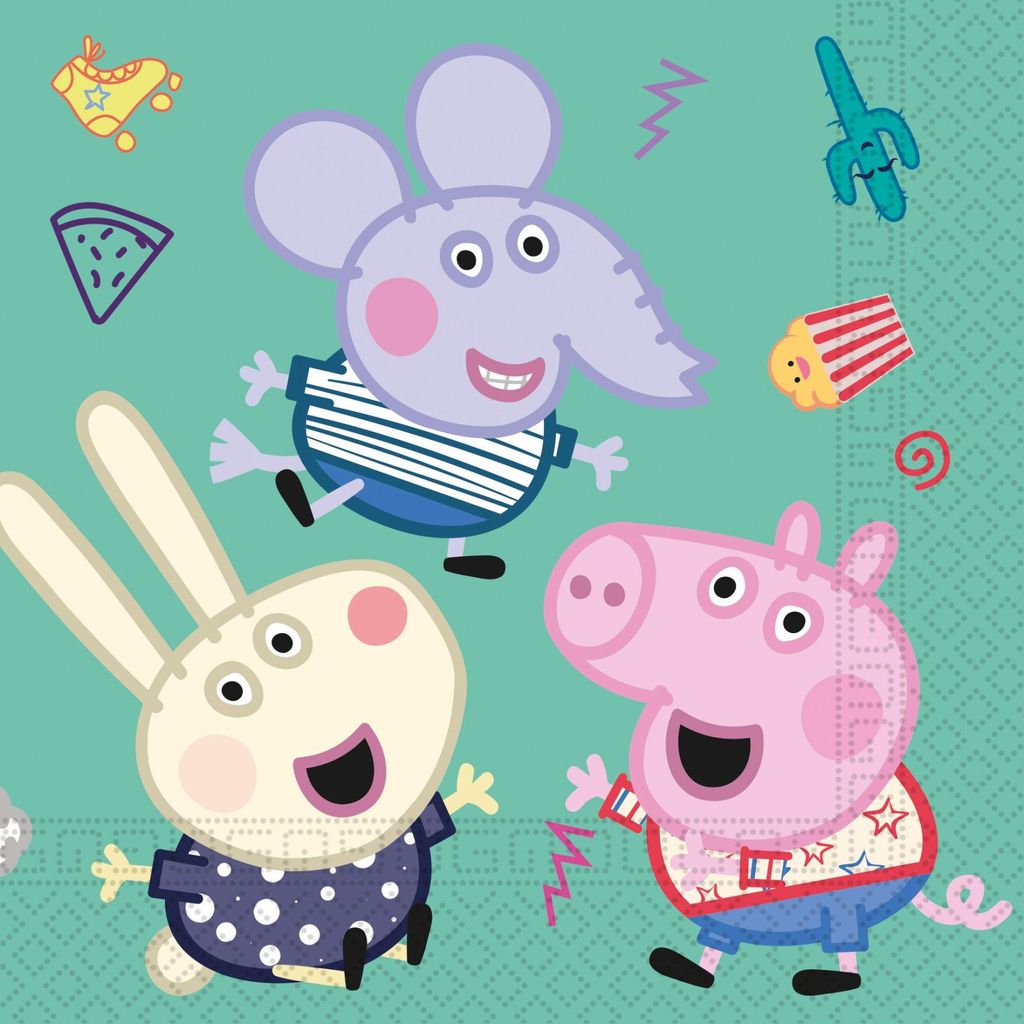 Procos Peppa Pig, Mehrfarbig, Papier, Abbildung, 330 mm, Produktbild 